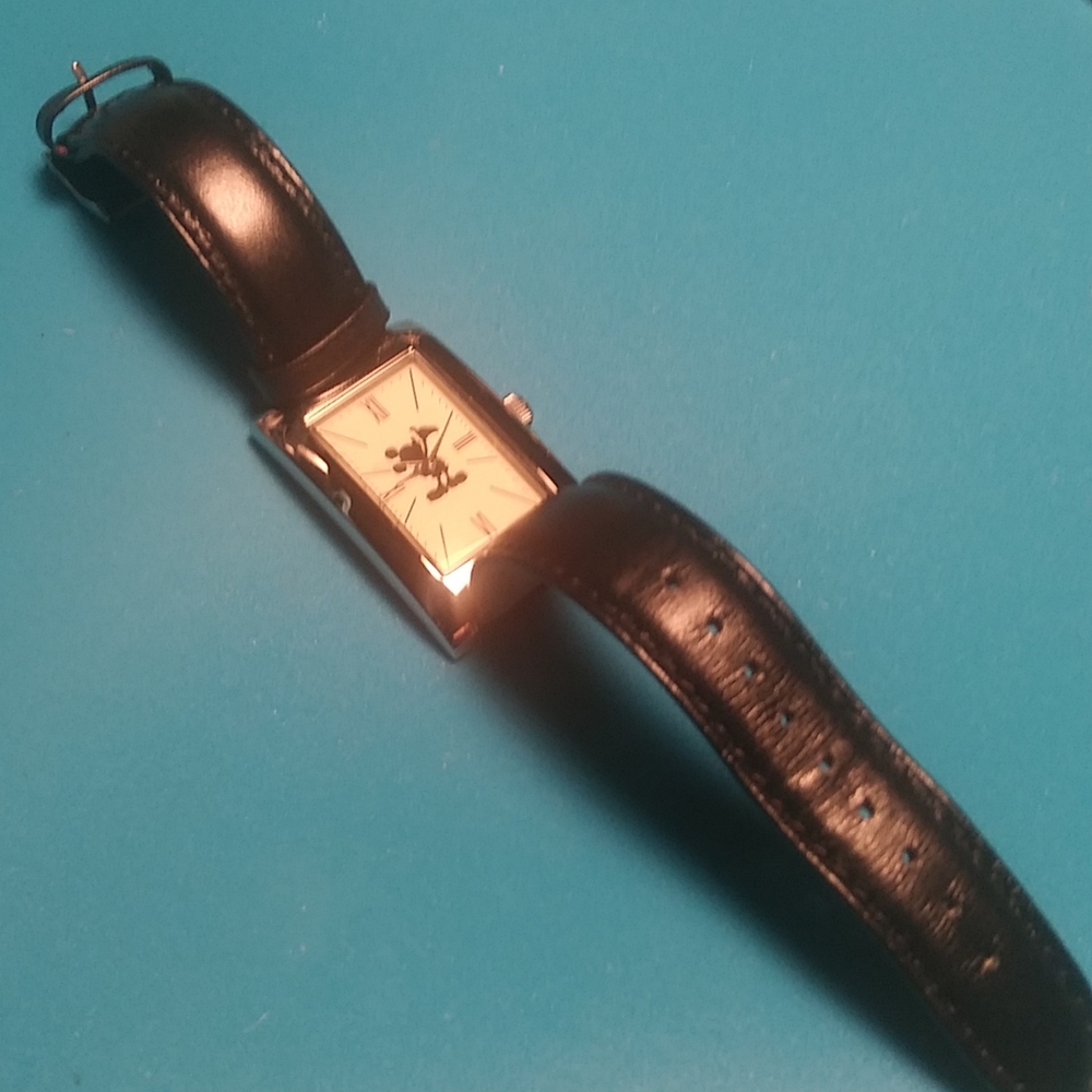 Mickey Mouse Square Silver Watch - image 3